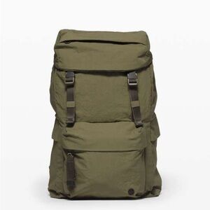 Lululemon On My Level Rucksack Backpack 18L Olive Green